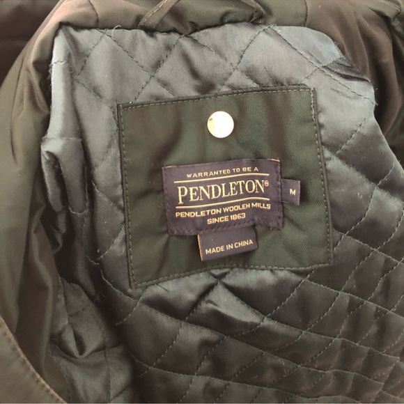 Pendleton Jacket  Metallic Green size Medium - Picture 13 of 13